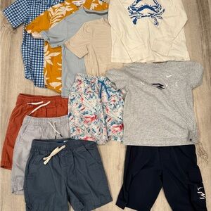Boys size small summer bundle 11 pieces